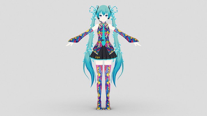 Hatsune Miku Lucky Orb. – Modello 3D gratuito STL