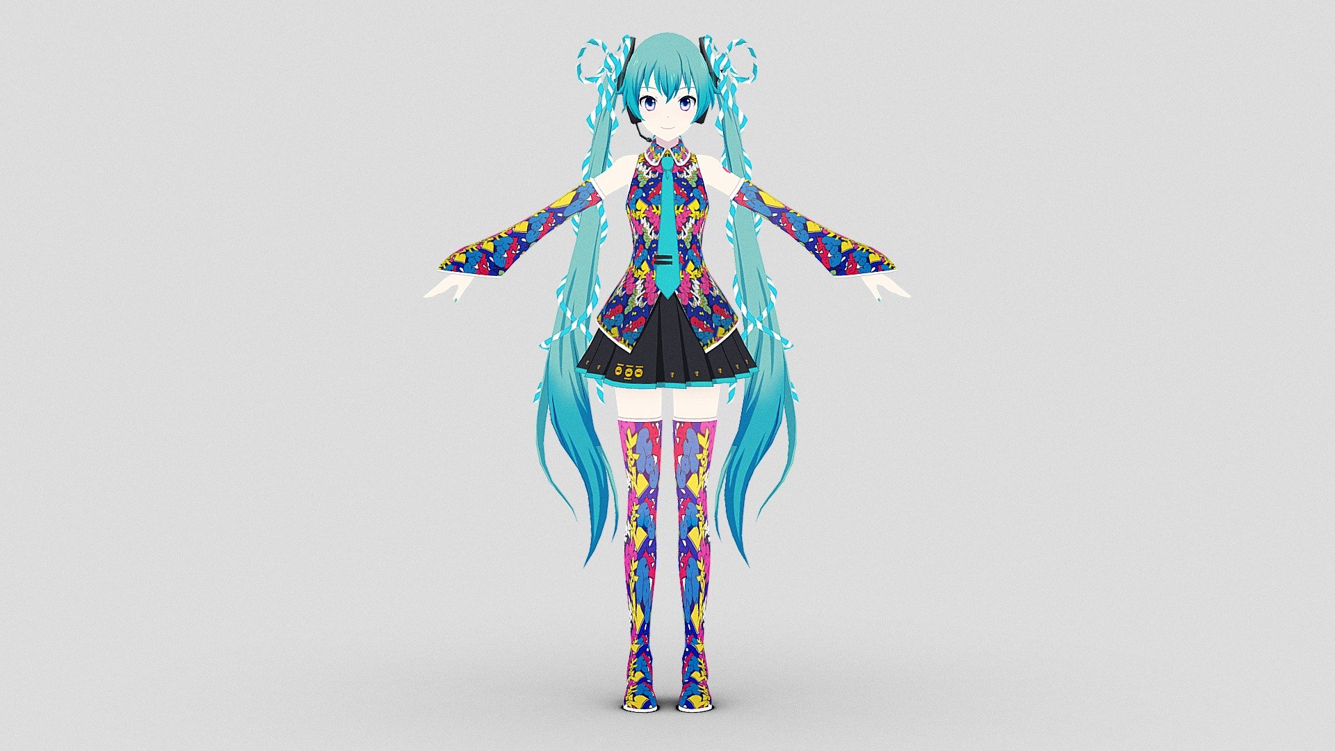 Hatsune Miku Lucky Orb Download Free 3d Model By 雨宮レン Oscar3dmodel 89e7d74 Sketchfab 1325