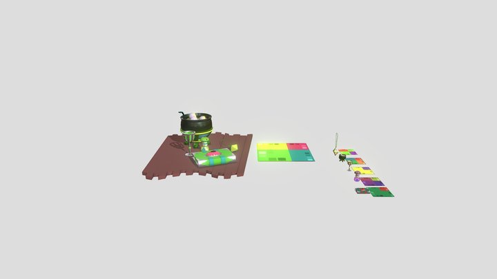 XYZ Дз Покраска 3D Model