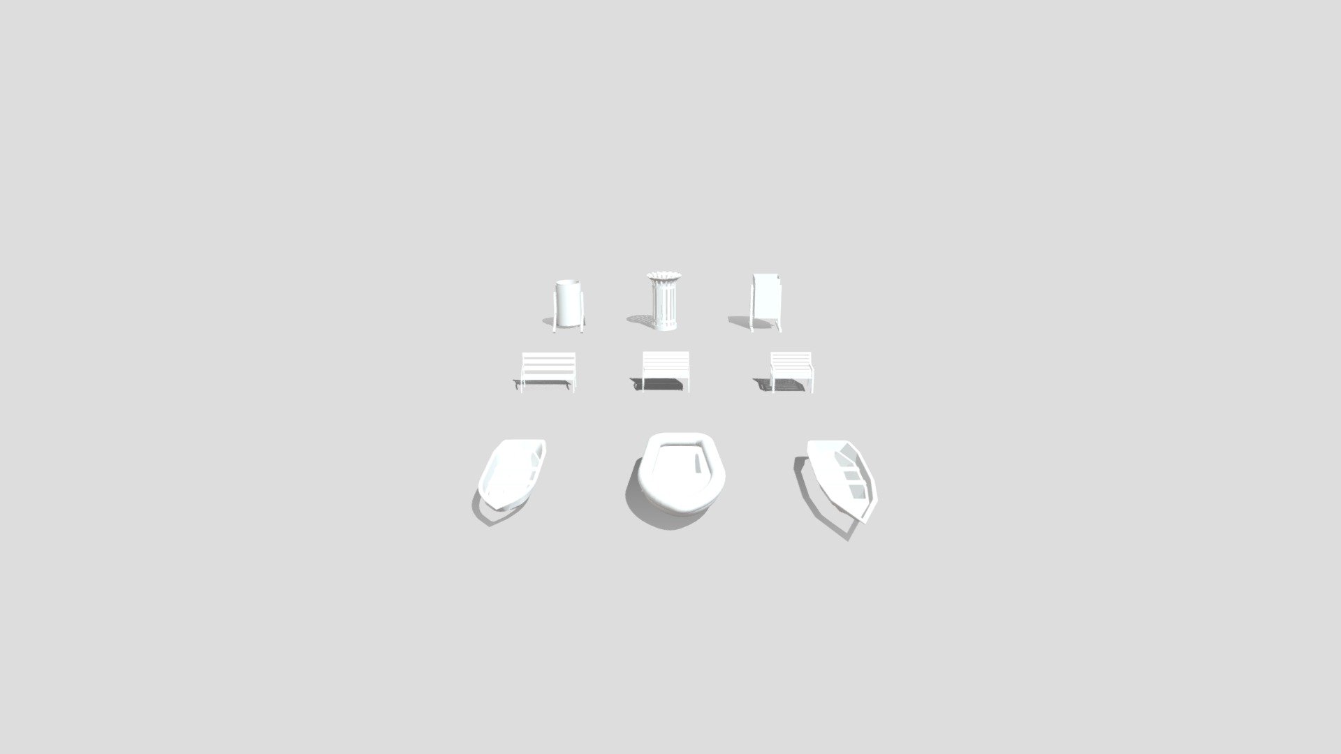 silhouettes - 3D model by IthGatto [89e8baa] - Sketchfab