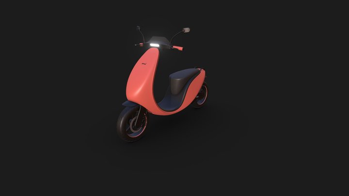 Rubby Scooter Eternal 3D Model