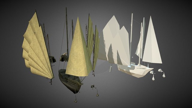 Resdayn Ship Exterior Tileset [Mesh+Collision] 3D Model