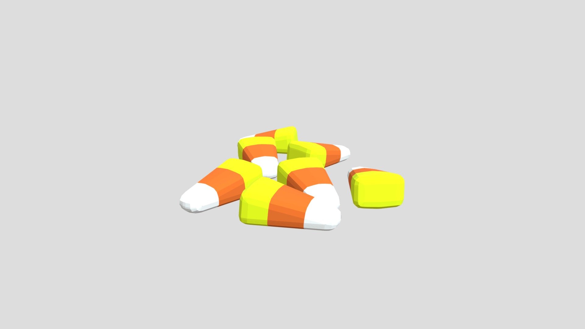 Candy corn from Poly by Google