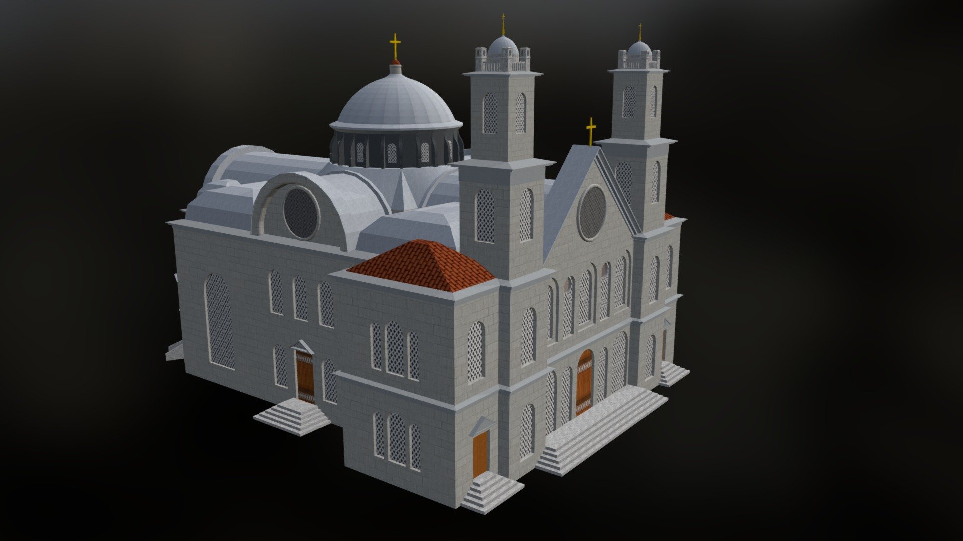 Aya Triada Rum Ortodoks Kilisesi - 3D model
