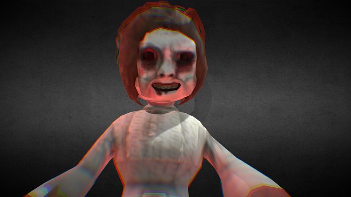Dread Teacher | Teacher Game Over 3D Model