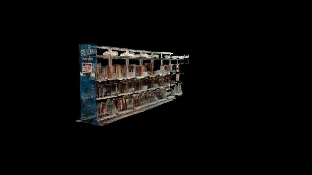 Geisel Book Stacks Point Cloud