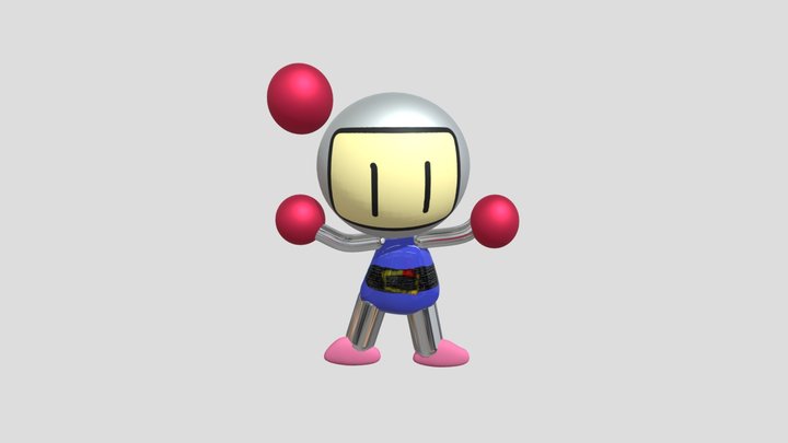 Bomberman 3D Model
