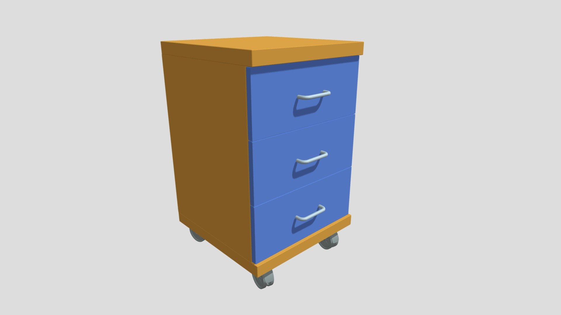 My own nightstand 💙 — Sketchfab embed 3D viewer