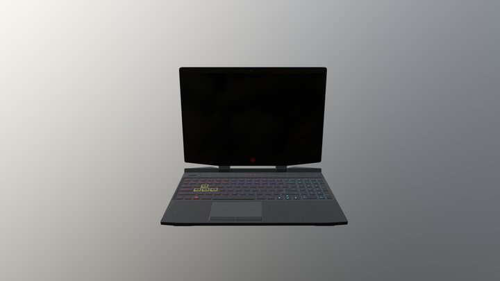 OMEN by HP Laptop 15-dh 3D Model