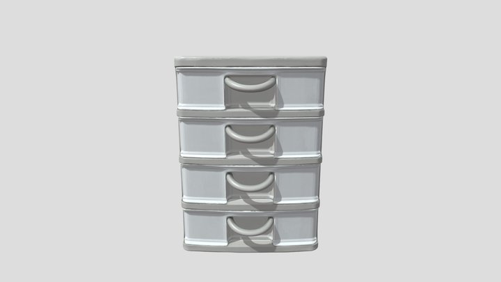 Plastic Drawer For Table (props) – Modello 3D gratuito STL