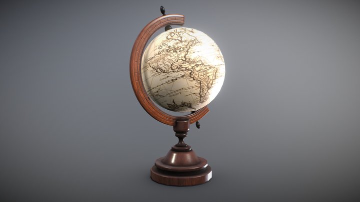Victorian Globe 3D Model