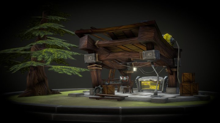 Diorama - Welcome to the Workshop! 3D Model