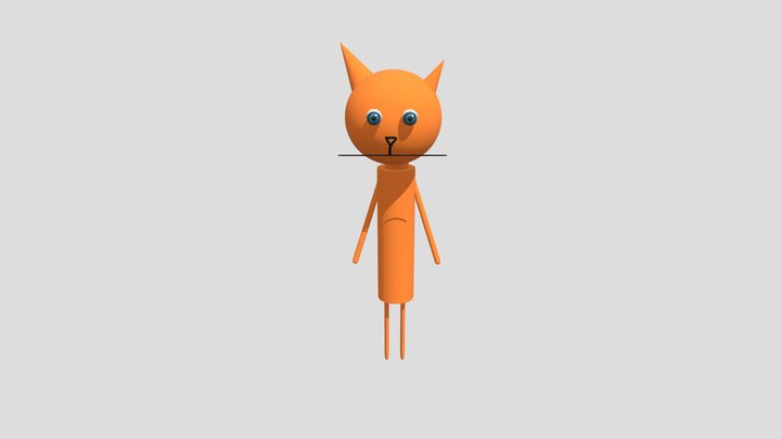 Cat 3D Model