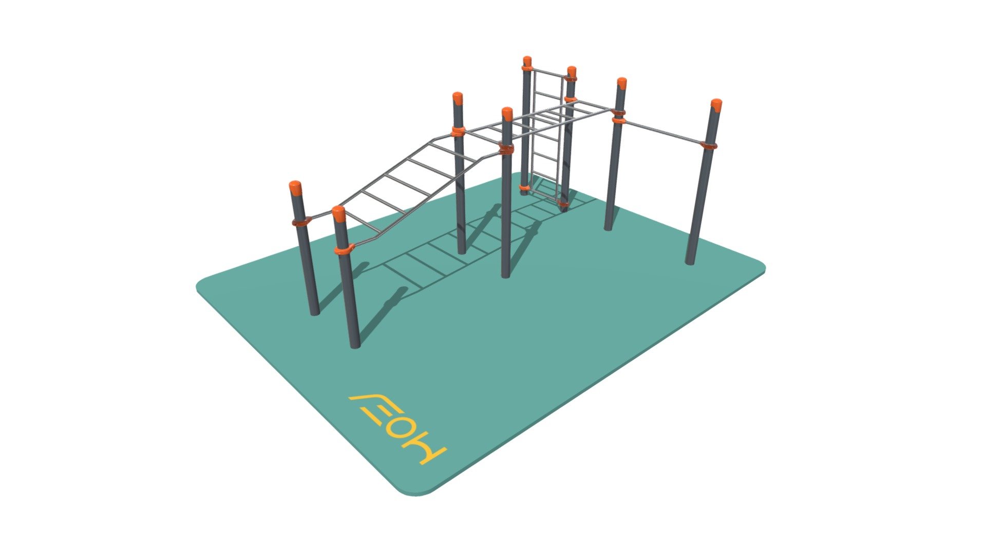 WO2600_108_01_00_000 - Воркаут комплекс — Sketchfab embed 3D viewer