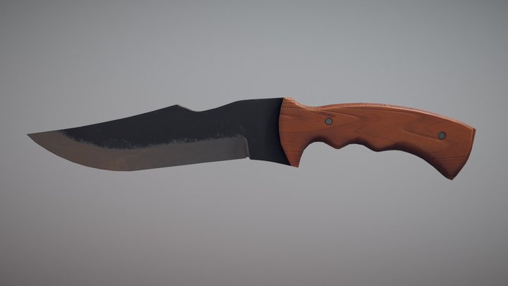 Нож_02 3D Model