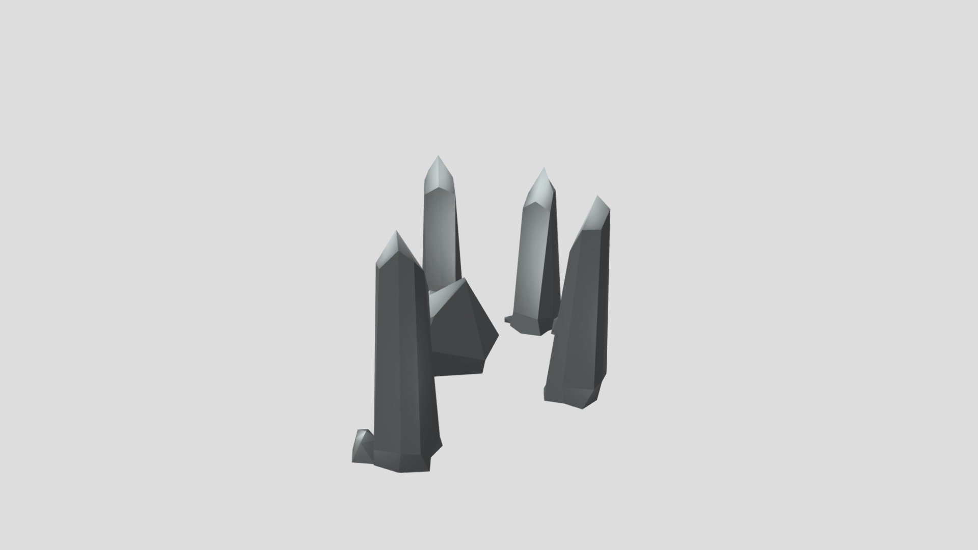 monoliths - 3D model by ya_e2005 [89f0aeb] - Sketchfab