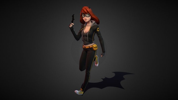 Batgirl - Fanart 3D Model