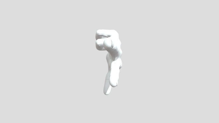 CFFFP Hand Three 3D Model