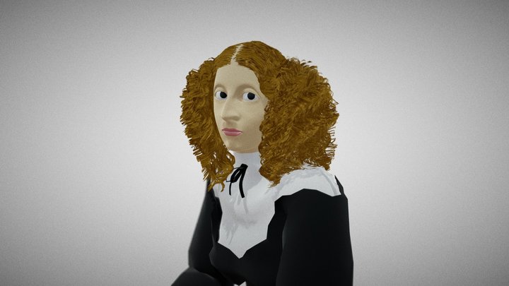 Christina Queen of Sweden (Work In Progress) 3D Model