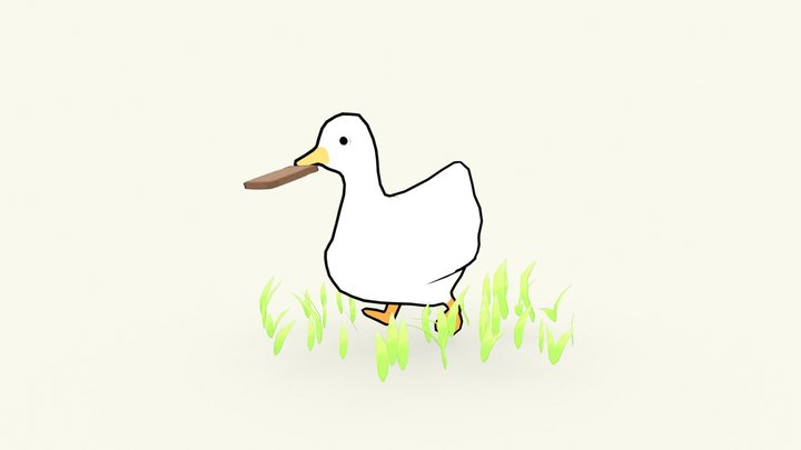 duck on the run 3D Model