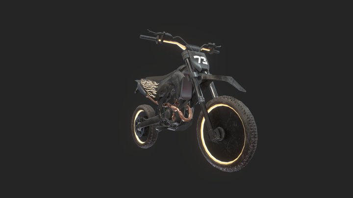 Bem.SX 125cc Nova Motocross 3D Model