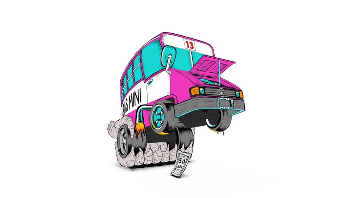 Bas Mini 3D Model