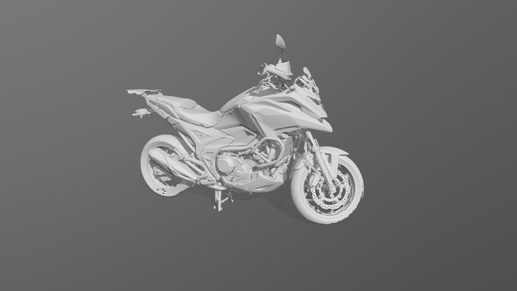 Honda Motorcycle: Einscan Rigil Markerless Laser