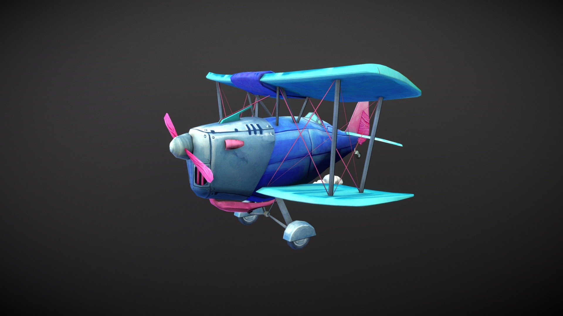 Flying Circus Stylized Plane - 3D model by Denitsa_Velikova [89f4f96 ...