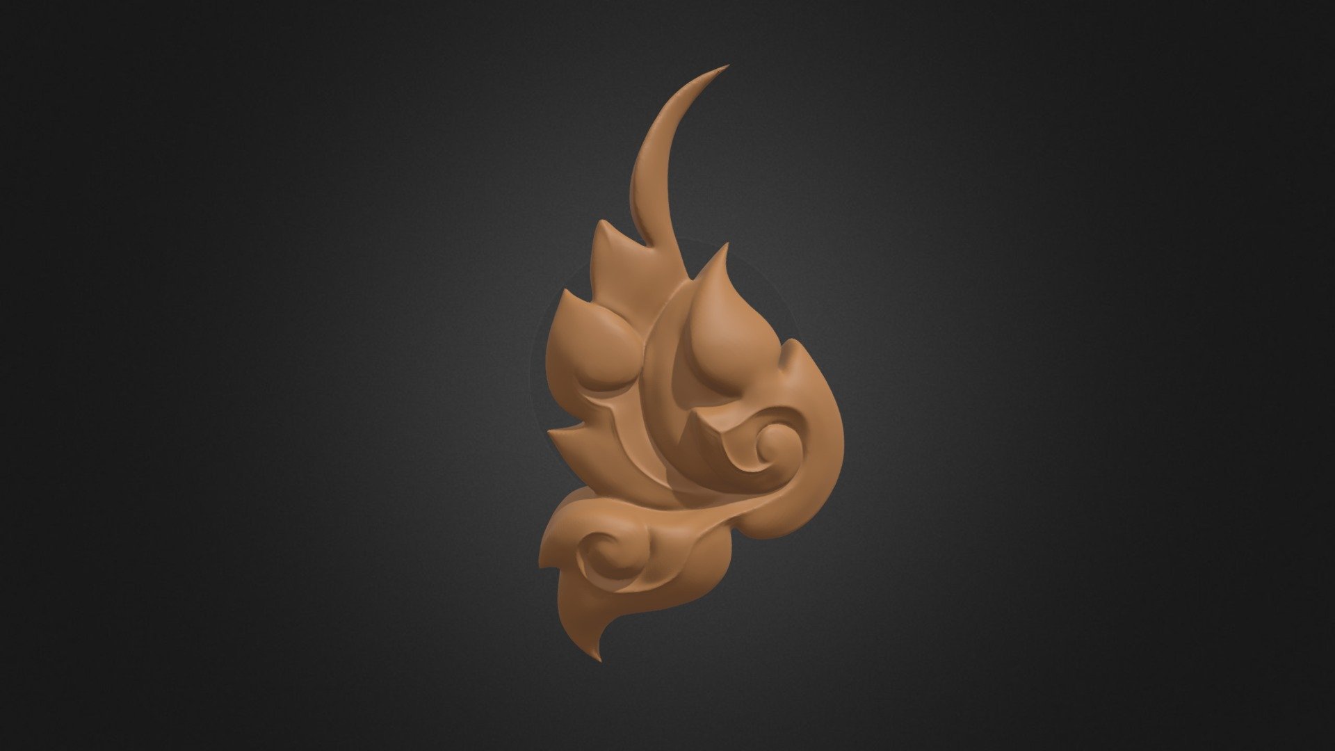 Thai3 Low Polygon — Sketchfab embed 3D viewer