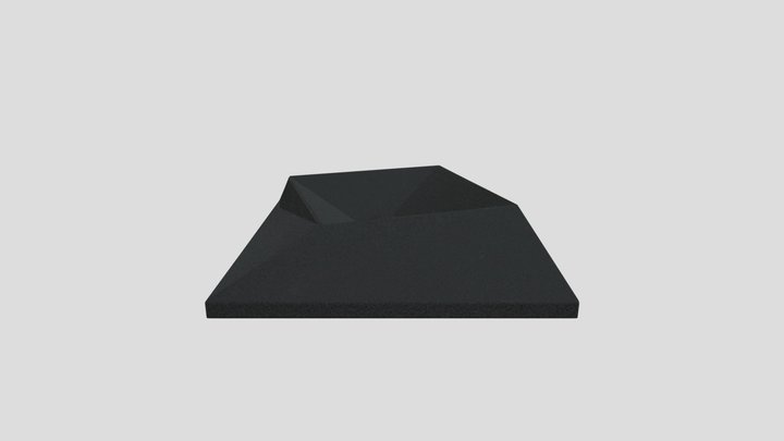 Acoustic Foam Panel Twisted Square