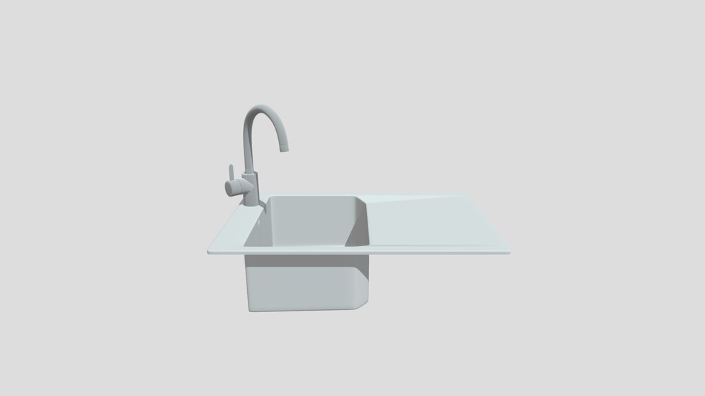 Kitchen Sink With Faucet