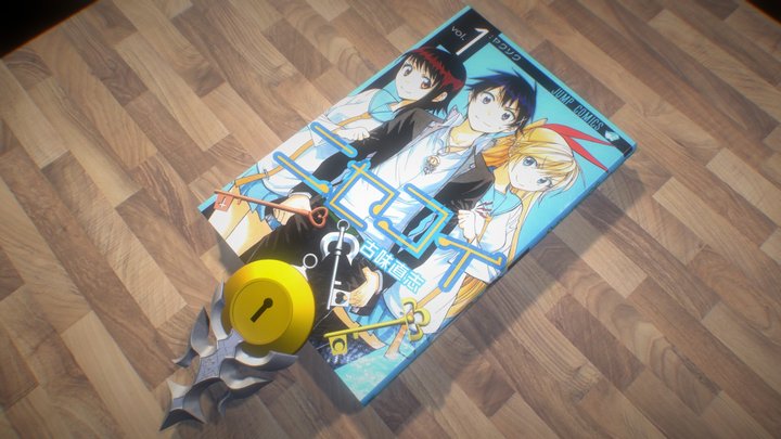 Pendant Locket (NISEKOI) 3D Model