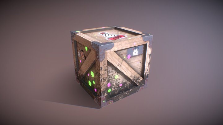 Korean Box 3D Model