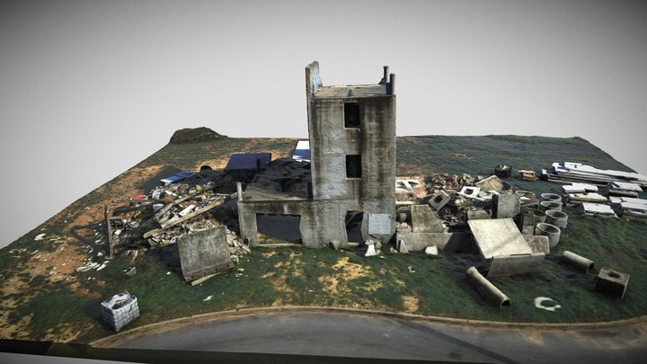 WORK SITE 4 THE RETIRED HOME 3D Model
