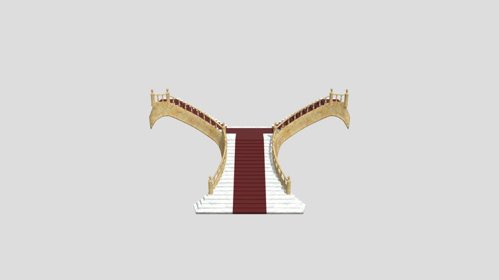 Stairs 3D Model