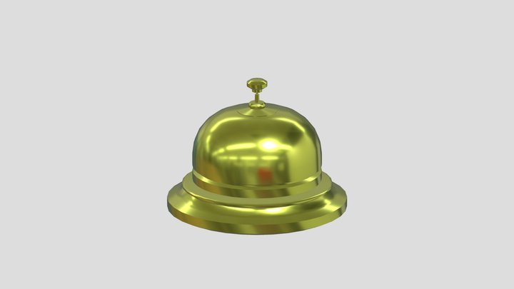 Reception Bell 3D Model