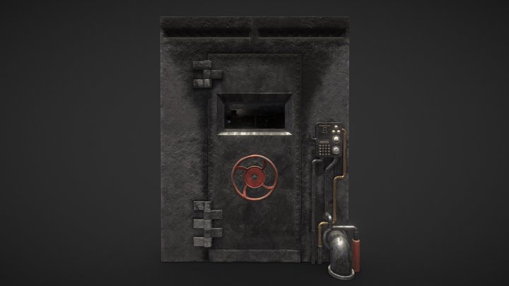 Furnace Door - Dyad Arkana 3D Model