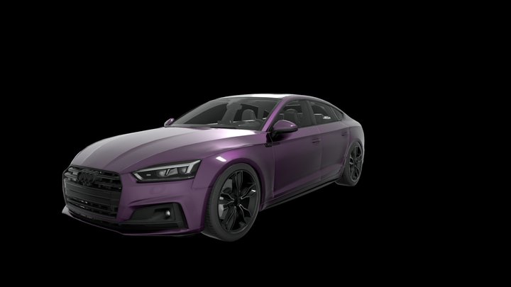 2017 Audi S5 3D Model