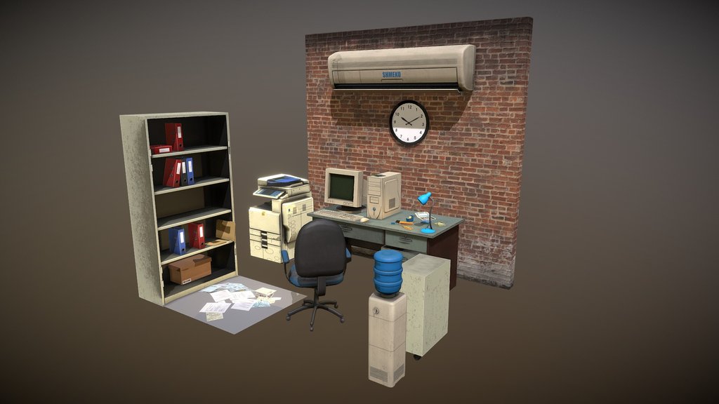 Modular Office Props Pack | HQ Assets