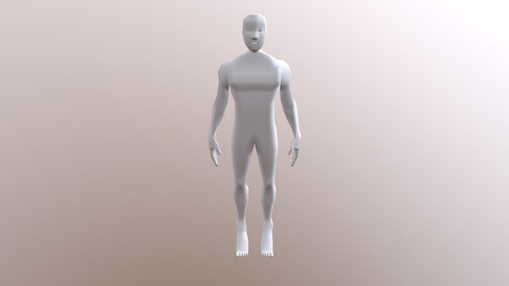 Keanu Reeves 3D Model