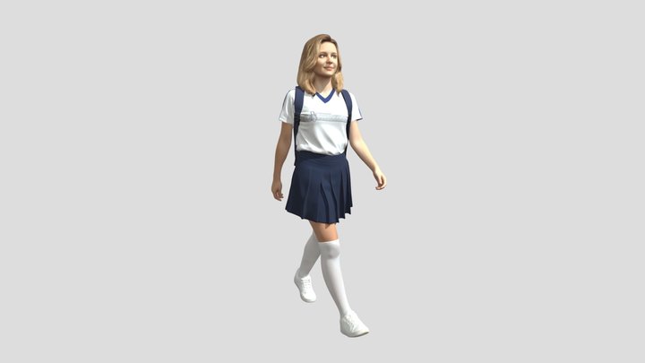 Walking to Class – Free 3D Model STL