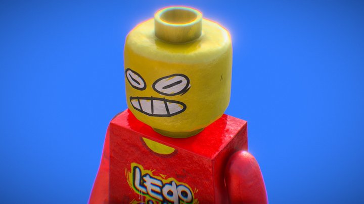 Lego Minifigure Collector's Edition 3D Model