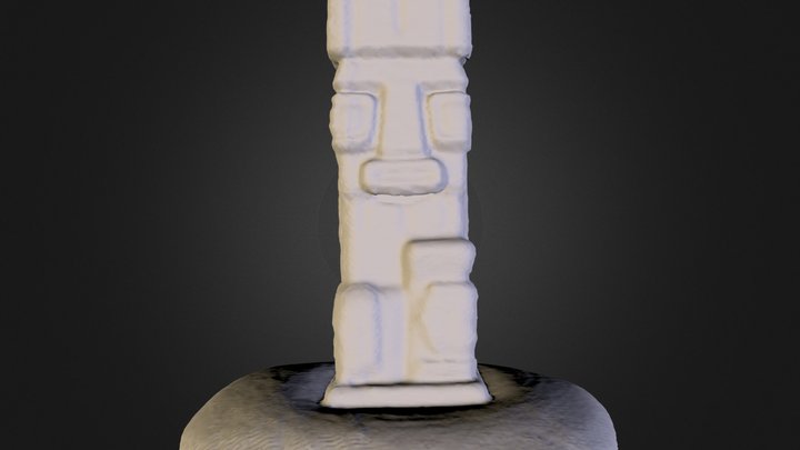 Tiki God 3D Model