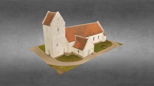 Skrøbelev Church 3D Model