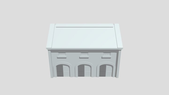 Building Render 3D Model