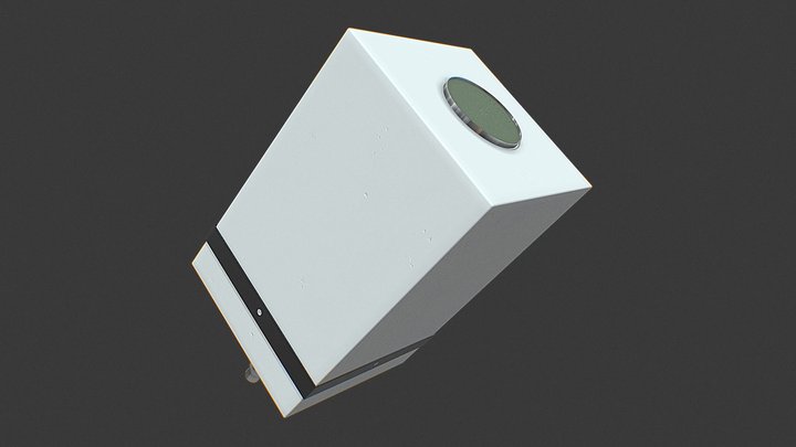 DW系列狭缝型透气砖 3D Model