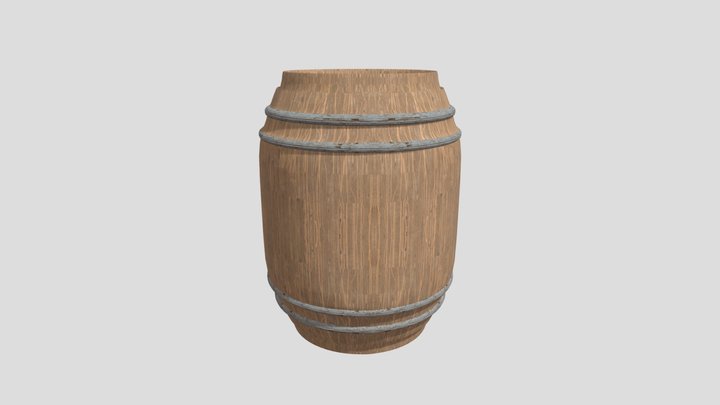 Barrel01 3D Model