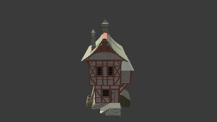 Rat House 3D Model