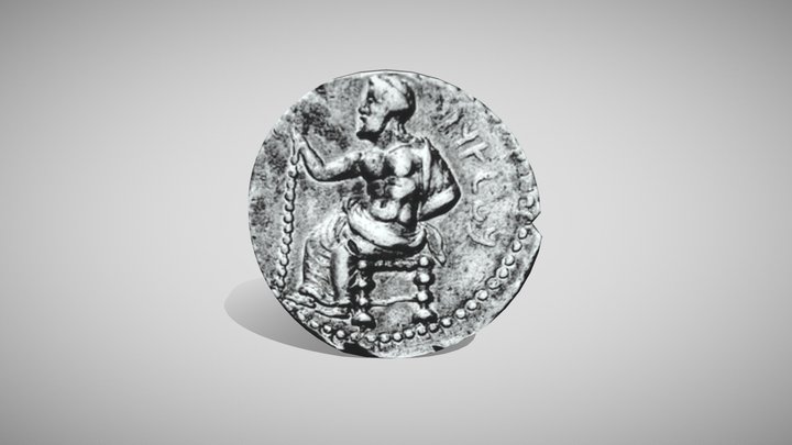 Coin of Mesopotamia 3D Model