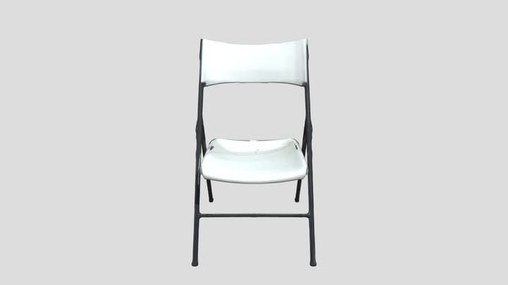 Folding Chair Elegance 3D Model
